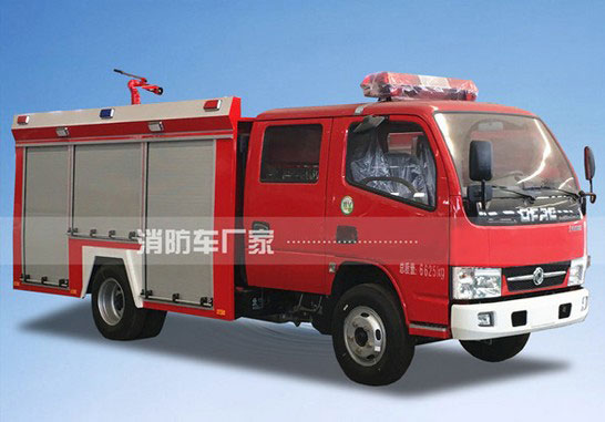 2噸東風水罐消防車價格3