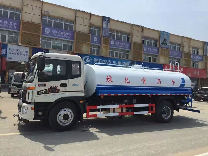 福田歐馬可15噸綠化灑水車廠家價(jià)格4