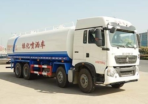 工程灑水車國(guó)六標(biāo)準(zhǔn)的價(jià)格_重汽豪沃前四后八20噸工程灑水車2