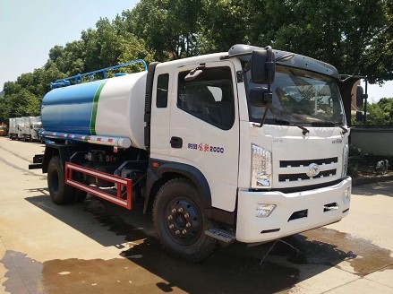 10噸灑水車參數_時風風馳10方綠化灑水車廠家價格2