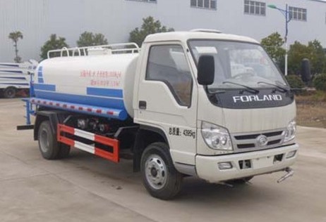 藍牌灑水車需要什么證_福田小卡之星2噸藍牌小型綠化灑水車廠家價格4