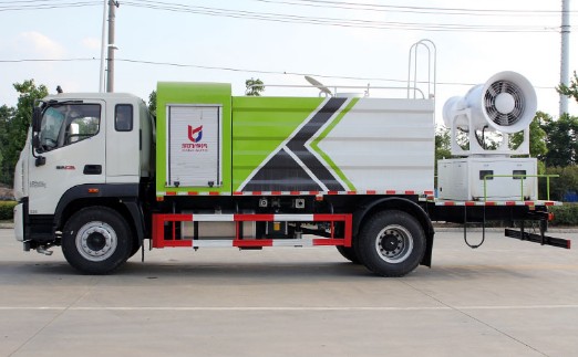 12方灑水車參數(shù)_國六福田瑞沃12噸抑塵車廠家價(jià)格-程力抑塵車4