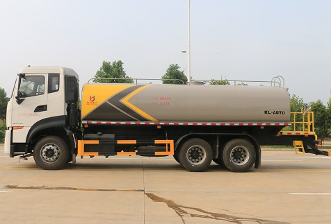 國六東風天龍18方后雙橋灑水車圖片 國六東風天龍18方后雙橋灑水車圖片