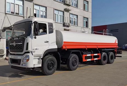 25方灑水車多少錢一輛_國六25方東風天龍前四后八灑水車3