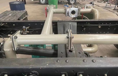 灑水車罐體及管道采用電泳工藝 灑水車罐體及管道采用電泳工藝