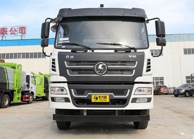 工程灑水車廠家_20方陜汽軒德X6后雙橋?yàn)⑺?